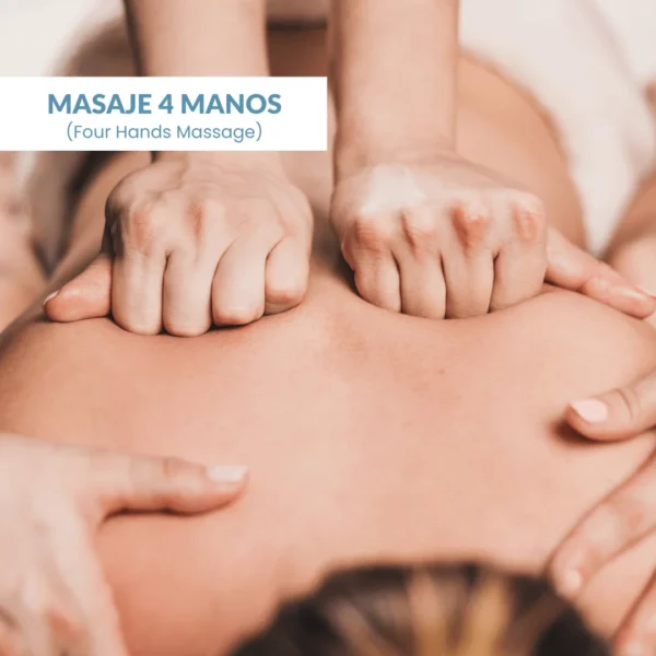 masaje 4 manos _ four hands massage fisiomasaje peru