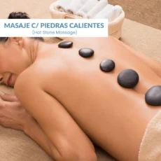 masaje con piedras calientes _ hot stone massage fisiomasaje peru