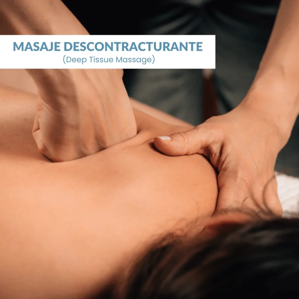 masaje descontracturante _ deep tissue massage fisiomasaje peru